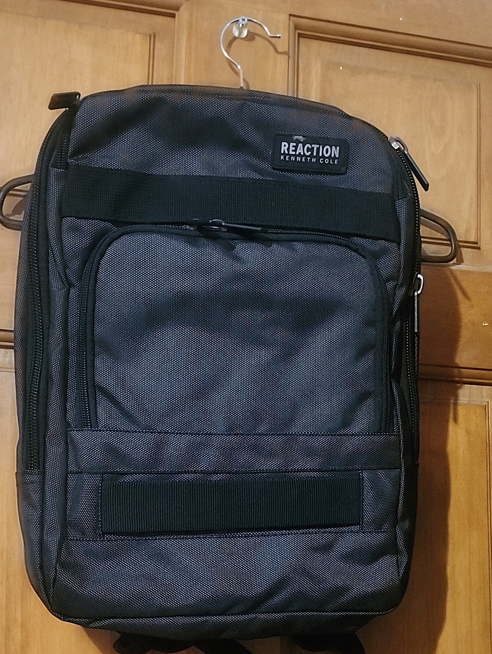 Kenneth Cole Reaction Men's Black Textured Backpack